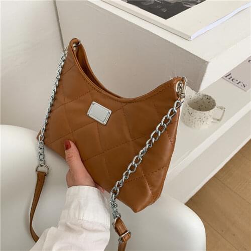 Shoulder Bag Crossbody Bags for Women Women Bag Purse Handbag Fashion PU Leather Diamond Lattice Backpack Chain Designer Bags