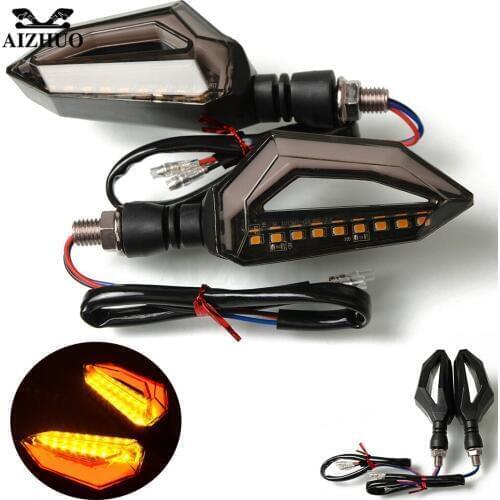 Motorcycle Turn Signal Light Indicators Amber Light LED Blinkers For BMW C650 SPORT R1200R R1200RS R1200RT R NINE T DUCATI