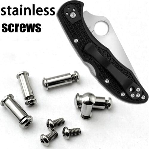 Stainless Steel Knife Handle Screw C10/C11 Knife Handle Screw Titanium Screw Folding Knife Nail