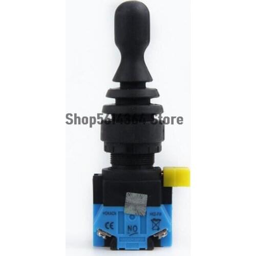 Waterproof 2 Position 2NO Momentary Spring Return Monolever Joystick Switch Cross Button Switch HKD-FW22