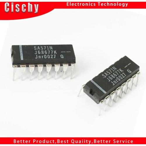1pcs NE571N NE571 SA571N SA571 SA572 NE572 DIP16 In Stock