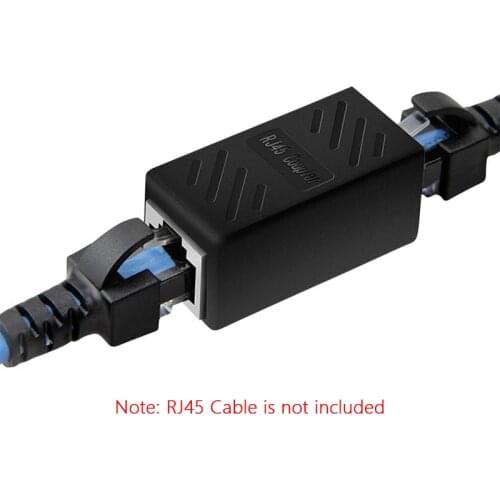 1pc RJ45 Coupler ethernet cable coupler LAN connector inline Cat7/Cat6/Cat5e Ethernet Cable Extender Adapter Female to Female