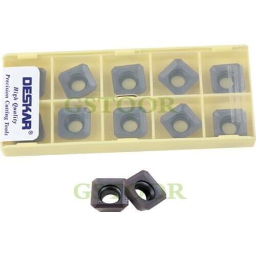 10PCS DESKAR CNC Milling Cutter SEKT1204AFTN-XM LF6018 SEKT1204AFTN-XM LDA lathe Turning Tools machining stainless steel