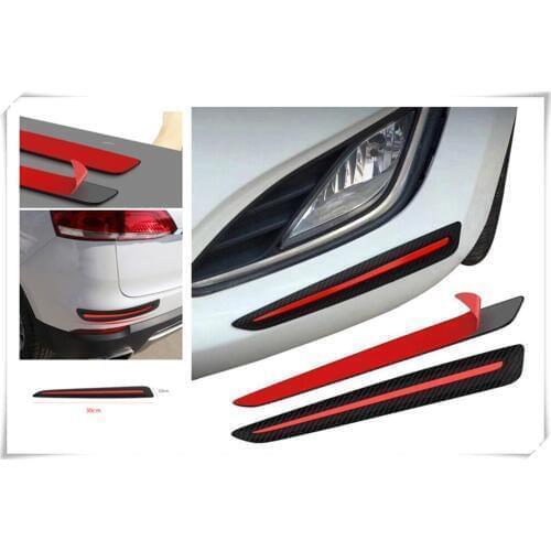 2 PCS car Accessories Sticker Bumper Scratch Protection Corner Universal decoration