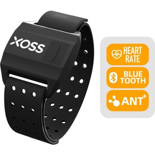 XOSS Armband ANT + Bluetooth Heart Rate Monitor Hand Strap Sensor Wireless Health Fitness Smart Bicycle Sensor for GARMIN