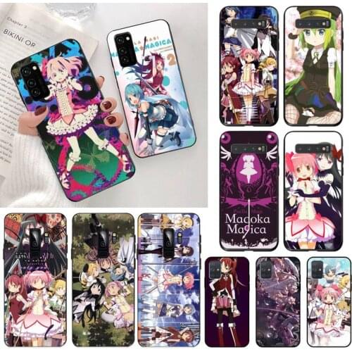 Puella Magi Madoka Magica Phone Case for Samsung S20 plus Ultra S6 S7 edge S8 S9 plus S10 5G lite 2020