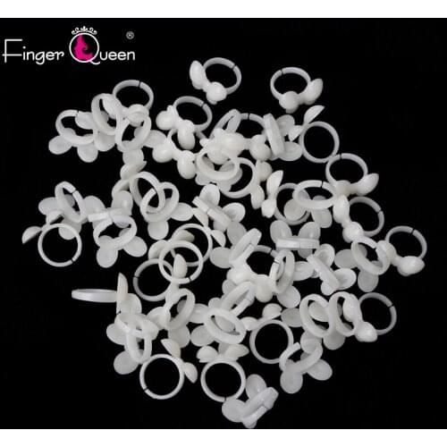 Color butterfly color card 50PcsUV gel polish nail varnish fake ring color fake nail manicure ring