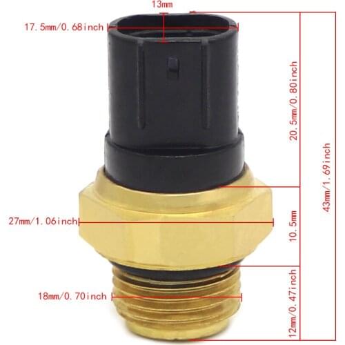 Temperature sensor For Suzuki LTA500 QuadMaster LTA500F Vinson 4WD LTZ400 QuadSport LTA450 KingQuad 500 700 ARCTIC CAT DVX 400