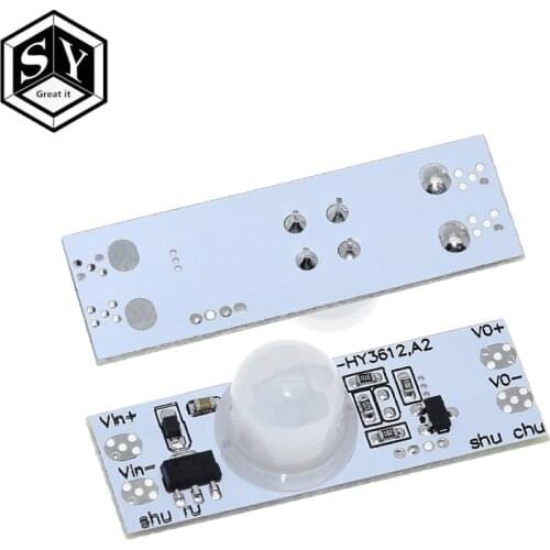 DC 12V 24V Ceiling PIR Motion Sensor Switch Module 3A IR Infrared Induction Body Sensor Detector Controller Switch for LED Light