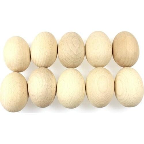 Wooden Easter Simulation Eggs, Diy Doodle Easter Eggs, Easter Decoration Toys, Painting Toys Easter Decoration