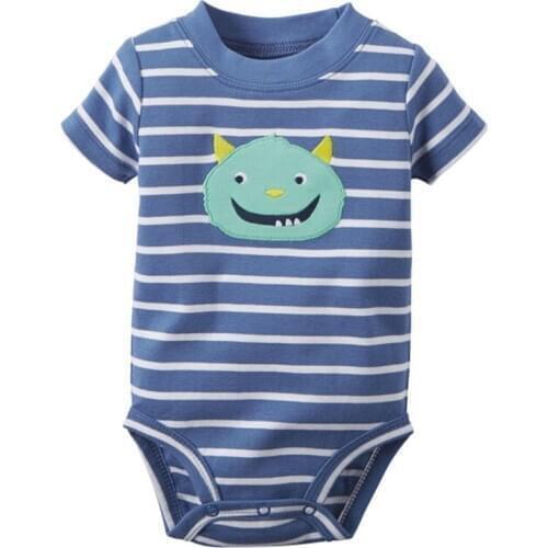 Baby Bodysuits ! 2018 Newborn Baby Boys Girls Romper Clothes Short Sleeve Infant One- piece bodysuit kid Product