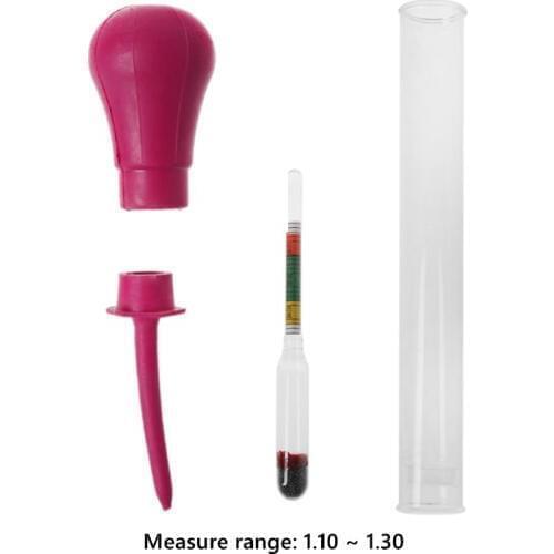 1.100-1.300 Suction Type Battery Electrolytic Hydrometer Electro-hydraulic Density Meter