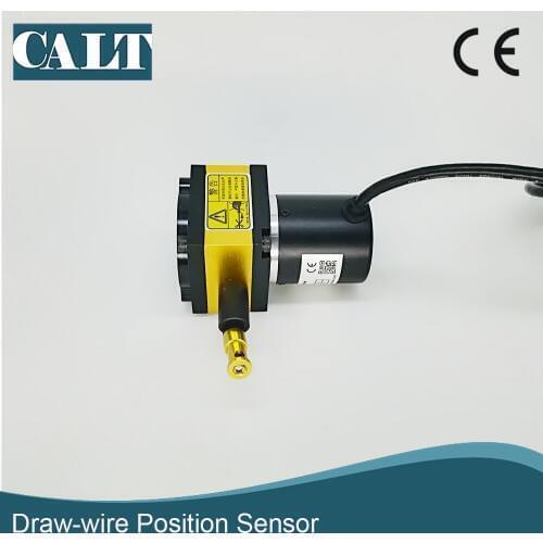 CWP-S250A 4 to 20mA Analog linear potentiometer 250mm small draw-wire displacement sensor