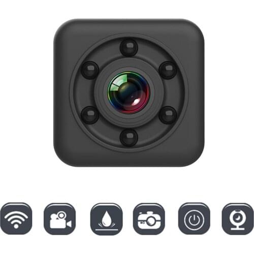 SQ29 IP Camera HD WIFI Small Mini Camera Cam Video Sensor Night Vision Waterproof Shell Camcorder Micro Camera DVR Motion
