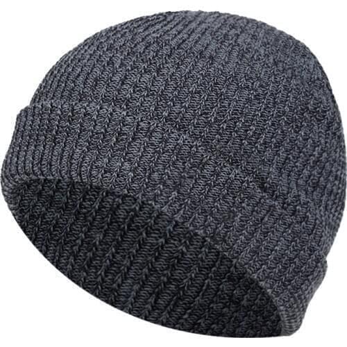 Fashion Wild Wool Hats Winter Men Knitted Hats Women Keep Warm Knitted Hats Beanie Skullcap Caps Retro Beanie Hats Unisex
