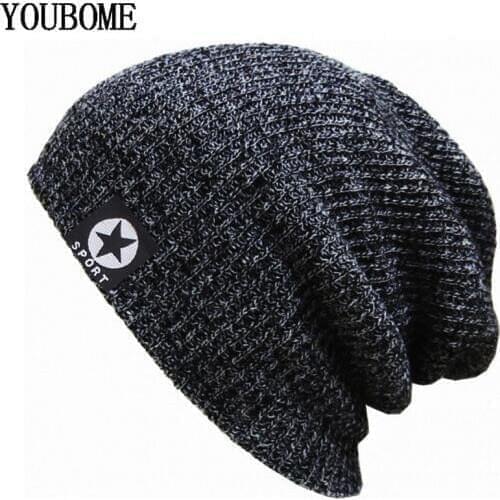 Brand Skullies Beanies Women Winter Hats For Men Knitted Hat Men Famale Beany Gorro Warm Bonnet Touca Male Winter Beanie Hat Cap