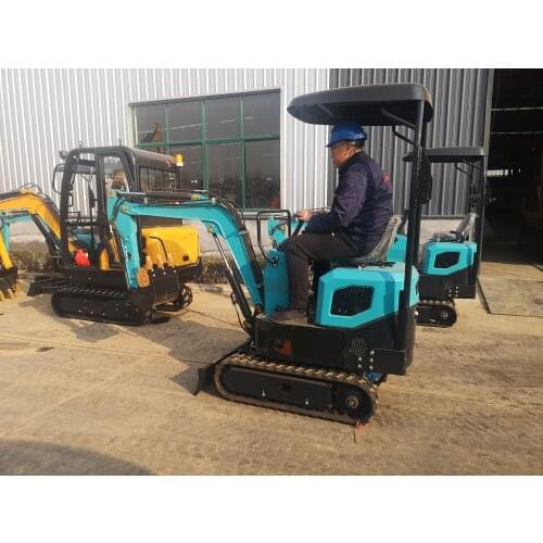 Home Used Farmland Small Digging Machine Mini Digger Micro Crawler Excavator