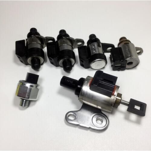 Genuine CVT Remanufactured Transmission kit Solenoids 4+ 1 Switcher + 1 stepper motor for Nissan Altima Maxima Murano and Quest