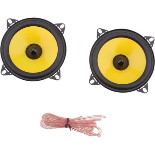 1 Pair of 80W 2-way Car Speaker Automobile Automotive Car Coaxial Speakers