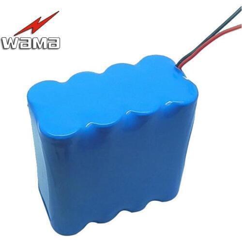 1x Wama High Capacity 8800mAh 7.4V Li-ion 8-series 18650 Rechargeable Battery Packs High Power LED Backup Power 8S in Parallel
