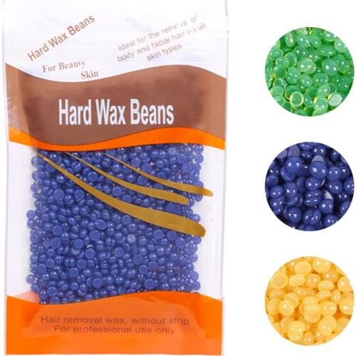 50g Hard Wax Beads Face Body Hair Depilatory Wax Bean Depilacion Beans for Womens Hair Removal