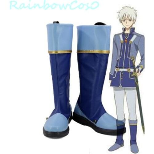 Akagami no Shirayukihime Zen Wistalia White with the Red Hair Cosplay Shoes Boots RainbowCos0 Christmas Game Anime Halloween