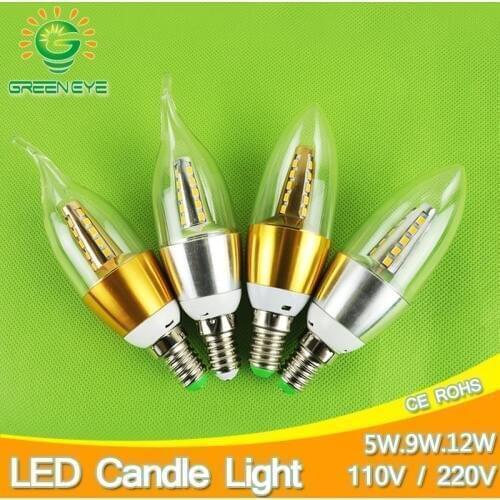 Green Eye LED Bulbs E14
