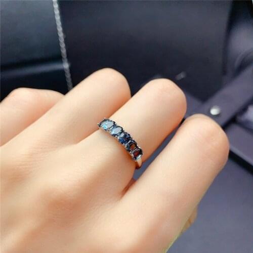 Dainty LondonTopaz Ring, Blue Gemstone Ring, Natural Topaz Ring, Anniversary Ring, 925 Sterling Silver Ring, Birthstone