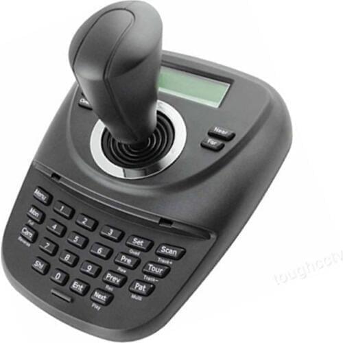 PTZ Keyboard Controller with 3D Joystick for CCTV Speed Dome Camera