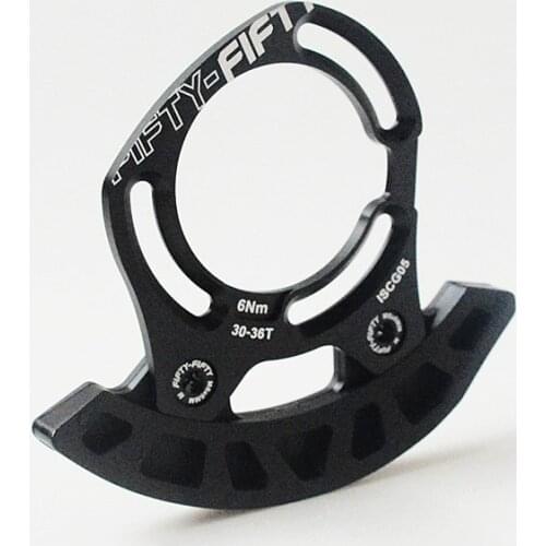 FIFTY-FIFTY Mountain Bike Single Disc Chain Guide AM Soft Tail Chain Guard 30T-36T Frame Guard chain guide ISCG 05
