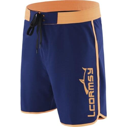 2021 New LCDRMSY Mens Surf Shorts Beach Shorts Sunscreen Loose Quick-Drying Beach Shorts Swimming Shorts