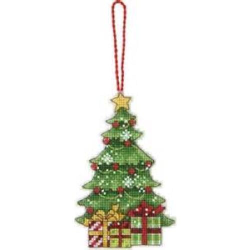 Oneroom Top Quality Lovely Hot Sell Counted Cross Stitch Kit Christmas Tree Ornaments Ornament DIM 08898 8898