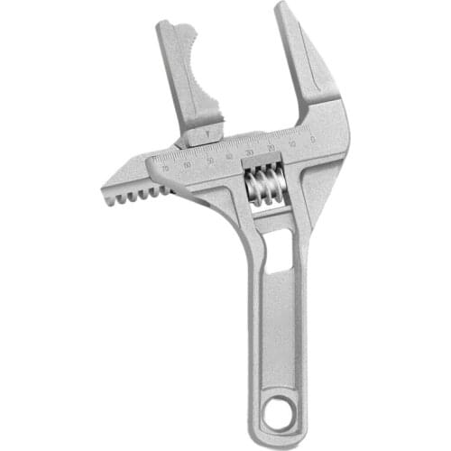 Hot Adjustable Wrench Bathroom Spanner Wide 6-68mm Aluminum Alloy Hand