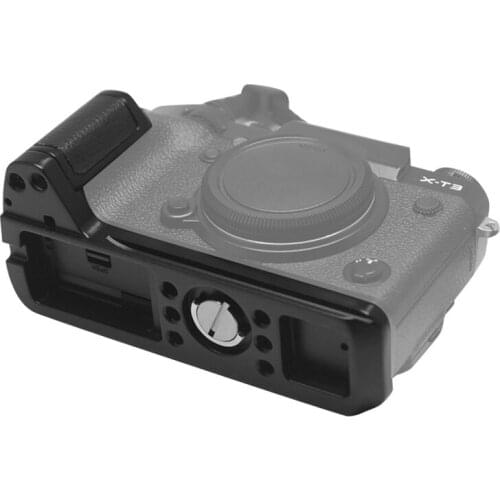 Camera Grips for Fuji XT3, L-Shaped Non-Slip Metal Grips, Digital Camera Accessories