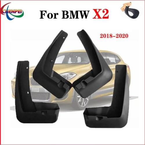 4pcs Special Fender For BMW X2 2018-2020 Auto Mudguard Tire Accessories Supplies Car Decoration Accessories