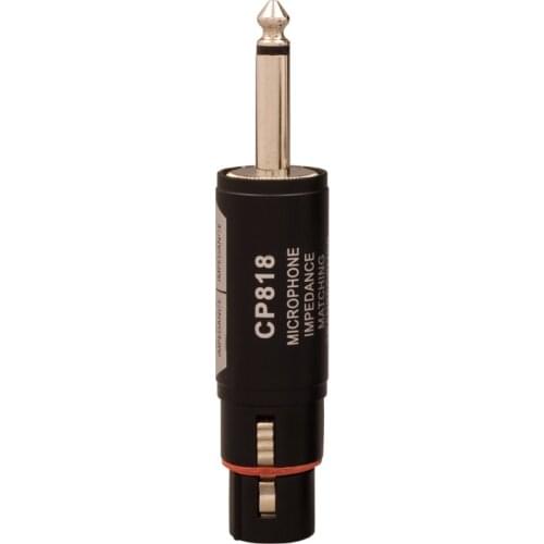 Superlux CP818 microphone impedance matching transformer impedance converter connector reduce noise pickup