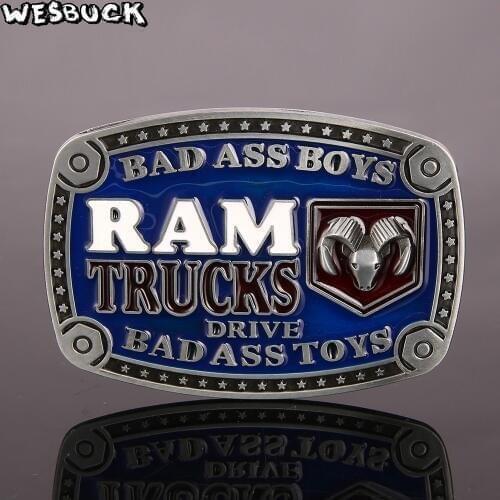 WesBuck Brand New Arrival Mens' Belt Buckle Fashion Bad Ass Belt Buckle For Mens Accessories 5PCS MOQ