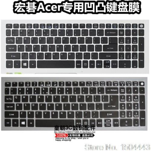 15.6 inch laptop Keyboard Cover Protector Skin for Acer aspire 3 a317-52 a317-51 A317-32 E5 573G E5-573 V3-575G V3 575