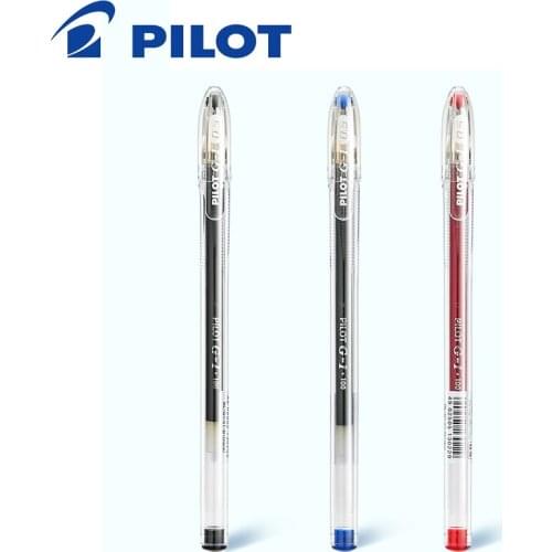 4 pcs PILOT Gel Pens 0.5mm BL-G1-5T Students with Large Capacity Test Office Signature Special Pen Ink Steel Alloy Nib
