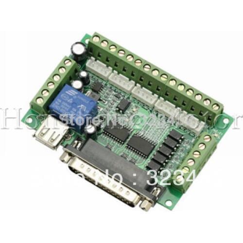 5 Aixs CNC Mach3 stepper motor controller board Breakout Board