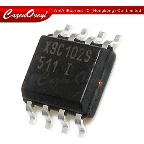 5pcs/lot X9C102S X9C102 SOP-8 In Stock