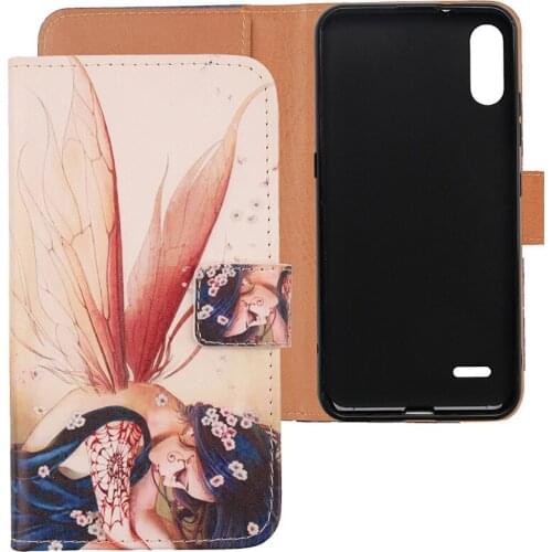 For LG K22 6.2" Case Luxury Leather Flip Wallet Cover For LG K22 Mobile Phone Case Funda