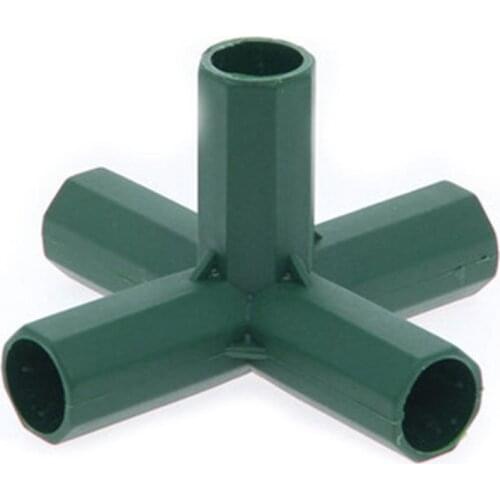 16MM PVC Fitting 5 Types Stable Support Heavy Duty Greenhouse Frame Building Connector Garden Supply Accessories