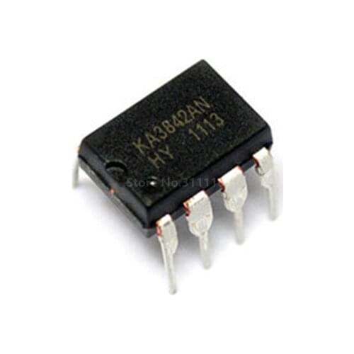10PCS/LOT UC3842 UC3842B UC3842BN UC3842AN UC3842 DIP-8 DIP PWM Switching Power Converter
