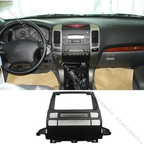 For Toyota Prado LC/FJ120 2003-2009 Inner CD GPS Navigation Panel Bracket Conversion Kit Factory style Car accessories