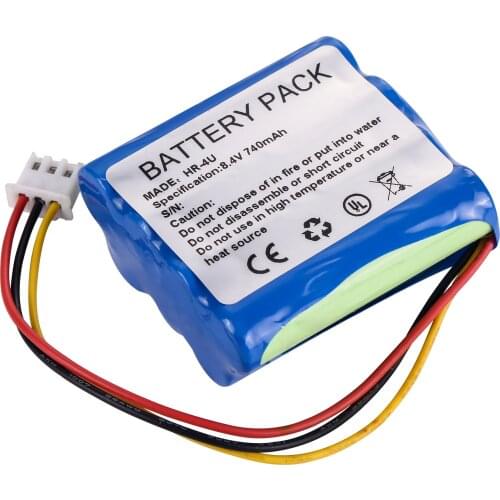 New High Quality Replacement For Vocastim Trainer PA-A2743-R003 HR-AAA4U-1000-F3+F4 HR-4U Dysphagia Treatment Instrument Battery