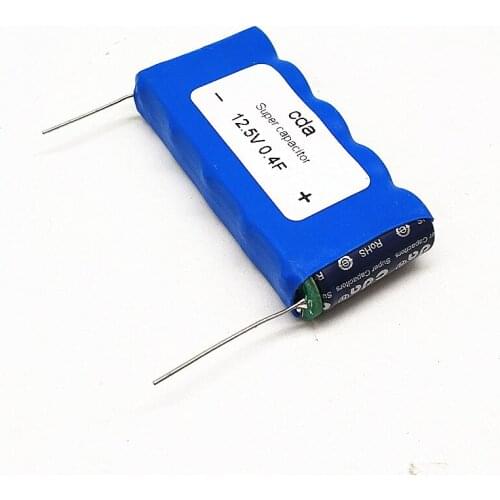Backup power supply 12.5V0.4F Capacitor module 12V available 12.5V 0.4F