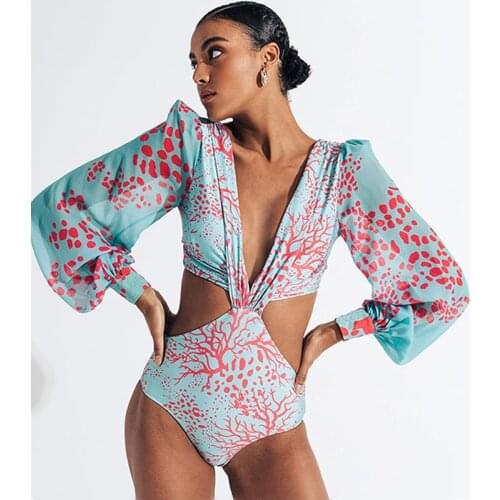 Rinabe Swimwear With Sleeves