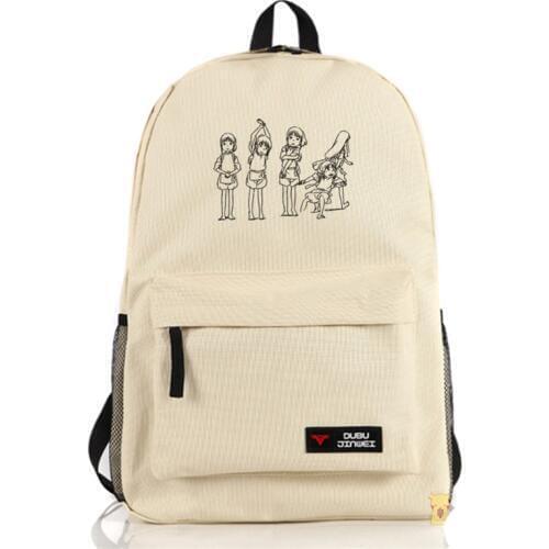 New Spirited Away Backpack Knapsack Shoulder Bag for Teenage Girls Boys School Bags Free Shipping