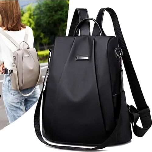 2021 Anti Theft Backpack Women Backpacks Fashion Multifunctional Travel Backpack Waterproof Large Capacity Bag Women Schoolbag